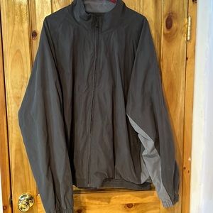 XXL, C&B Sport, Croft and Barrow lined, zippered jacket for men.  Gray, EUC